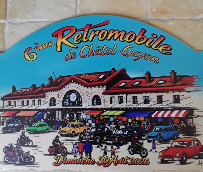 Rétromobile : 6e édition sous le soleil de Châtel-Guyon !